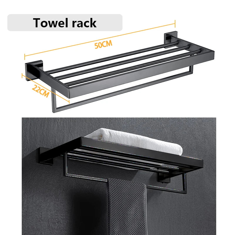 Elevate your bathroom with a sleek stainless steel bath hardware set that blends form and function.