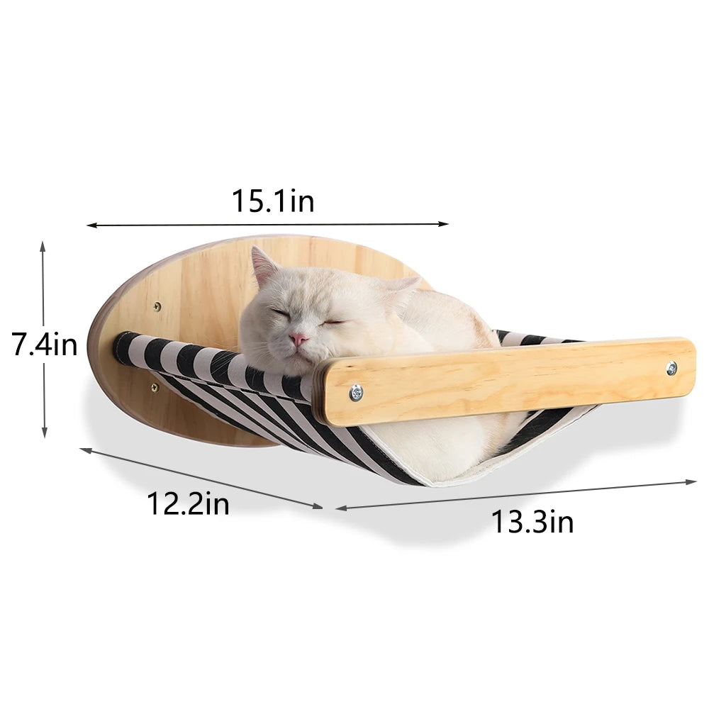 Elevate your cat’s playtime with a wall mounted climbing shelf that blends exercise, curiosity, and stylish design.