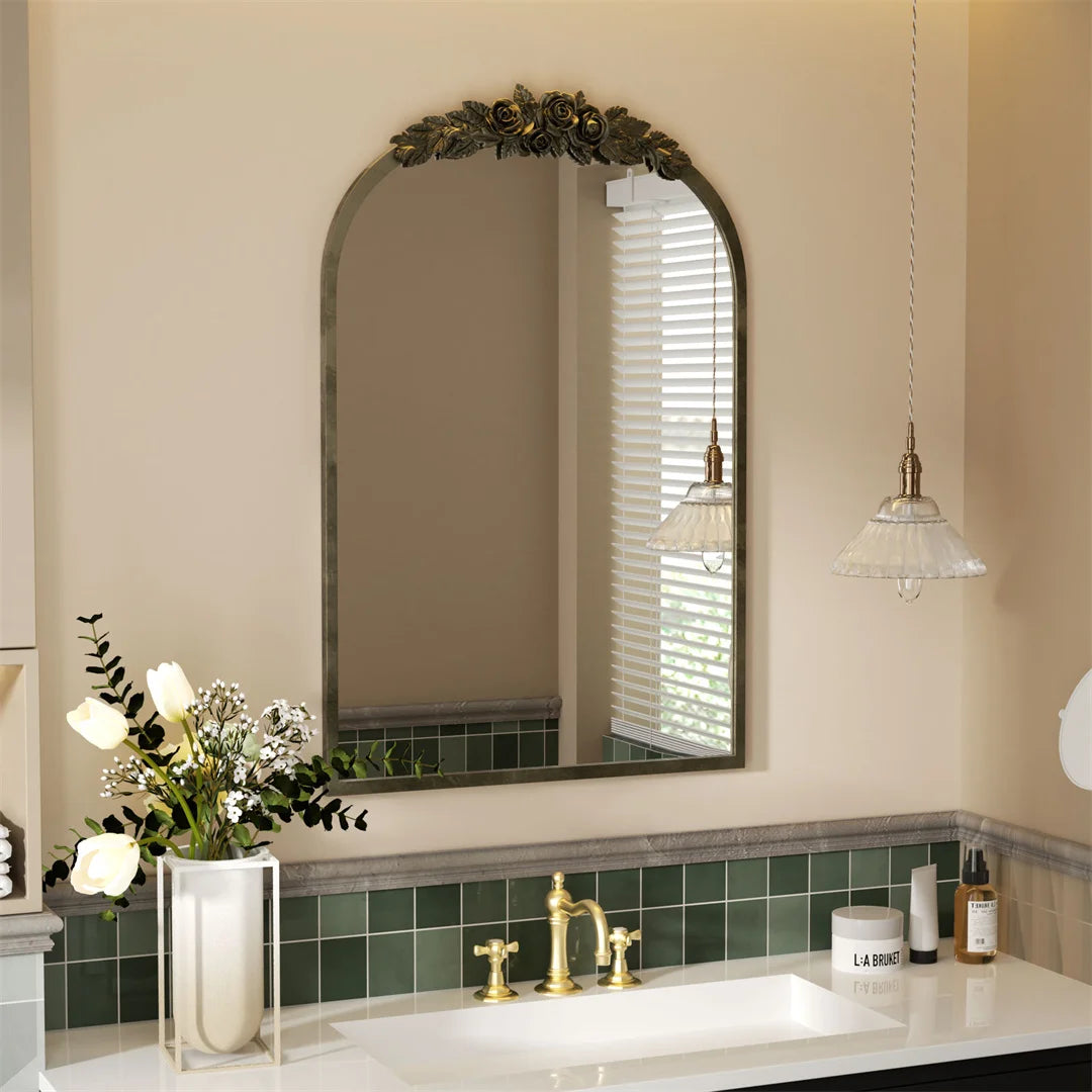 Elevate your space with a timeless arched mirror that reflects elegance, warmth, and the confident style you deserve.