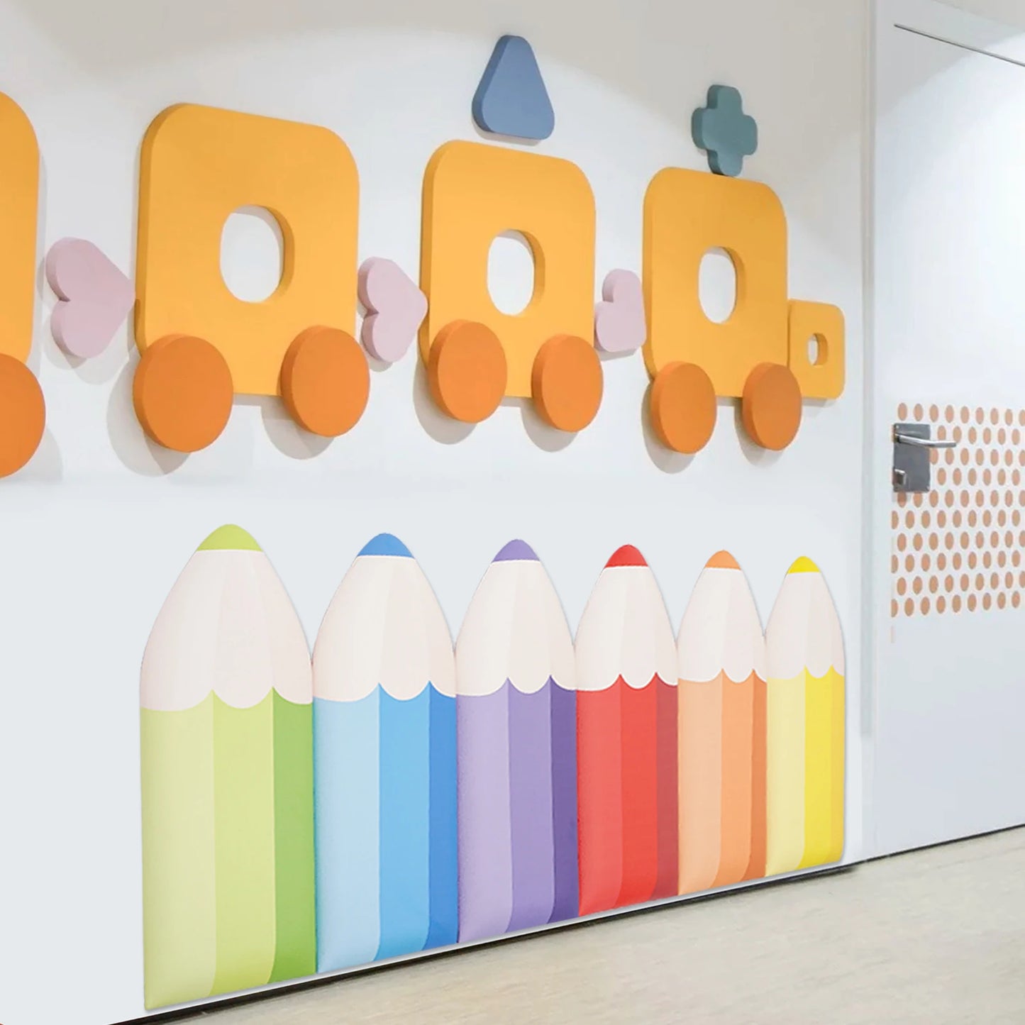 Protect your little explorers with soft, 3 cm thick wall padding that cushions bumps and adds playful charm to any room, making every moment of curious exploration safer and cozier.