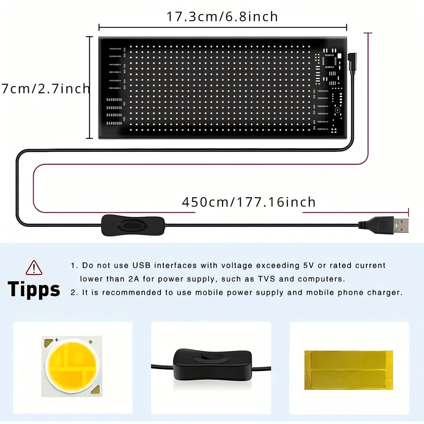 Huge Bright Devil Eye LED Sign Programmable Scroll Display for Store and Car