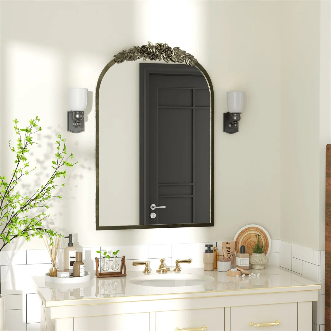 Elevate your space with a timeless arched mirror that reflects elegance, warmth, and the confident style you deserve.