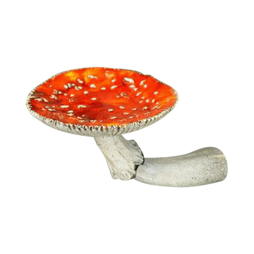 Resin Amanita Floating Shelf 7 10 13 Cm Wall Mounted Mushroom Keys Holder