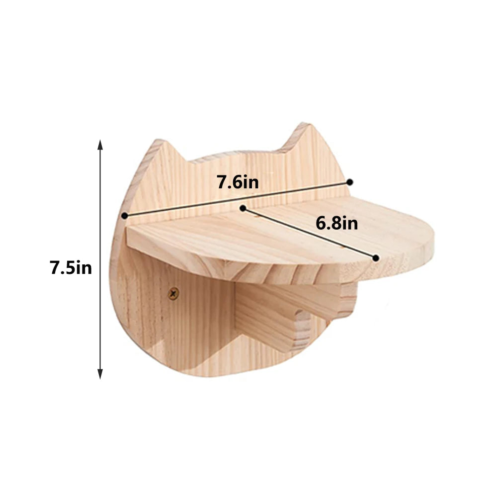 Elevate your cat’s playtime with a wall mounted climbing shelf that blends exercise, curiosity, and stylish design.