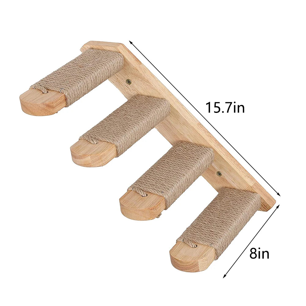 Elevate your cat’s playtime with a wall mounted climbing shelf that blends exercise, curiosity, and stylish design.