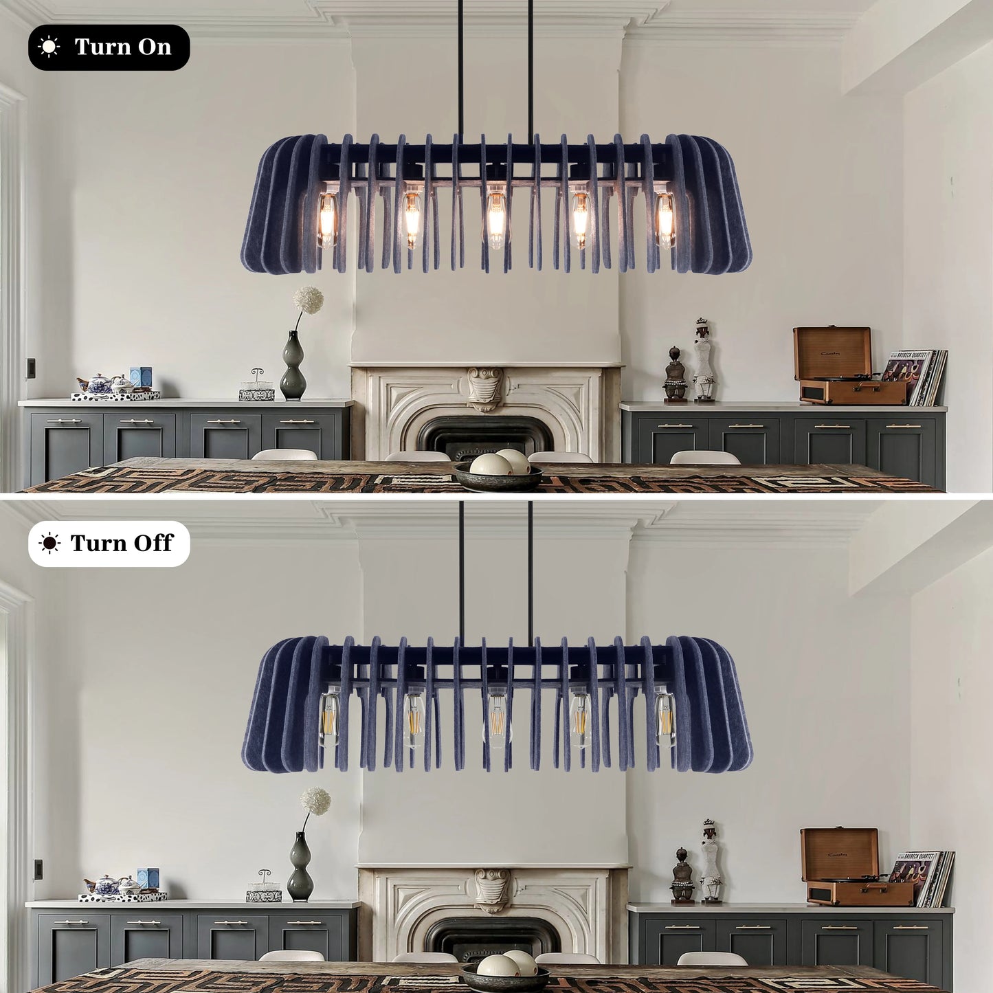 Modern Chandelier Pendant Light for Kitchen Island and Living Room