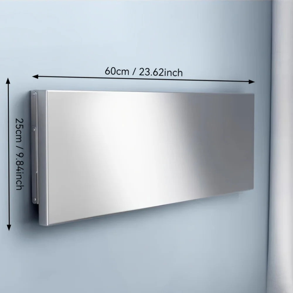 Stainless Steel Wall Mounted Foldable 4 Tier Kitchen Shelf