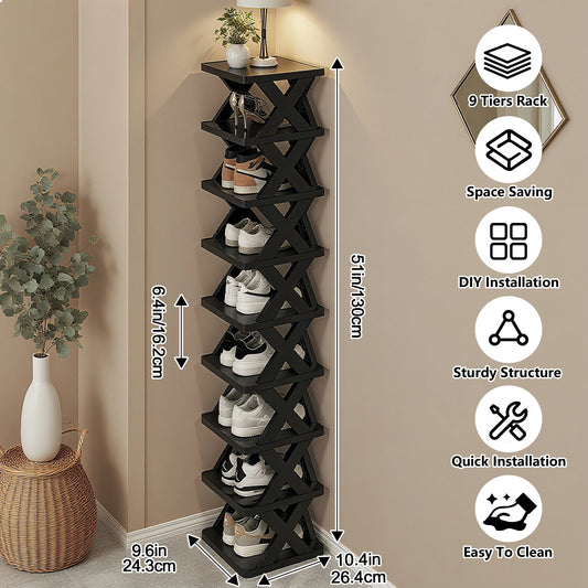 Detachable Shoe Rack Storage Organizer Multilayer Shoe Cabinet For Home