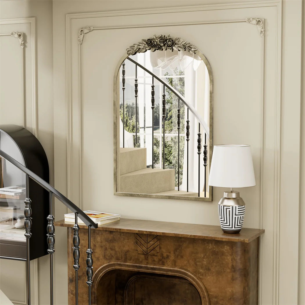 Elevate your space with a timeless arched mirror that reflects elegance, warmth, and the confident style you deserve.
