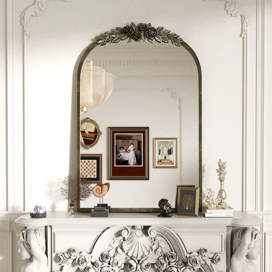 Elevate your space with a timeless arched mirror that reflects elegance, warmth, and the confident style you deserve.