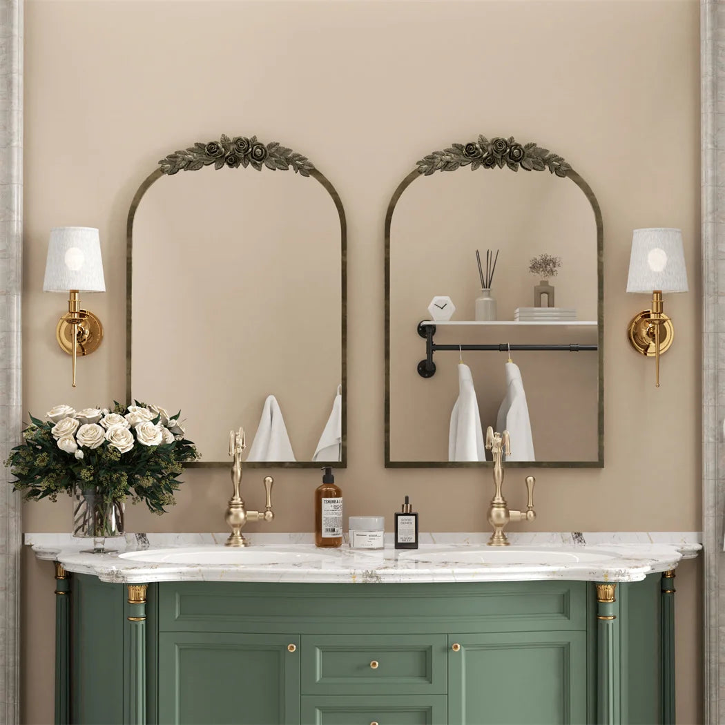 Elevate your space with a timeless arched mirror that reflects elegance, warmth, and the confident style you deserve.
